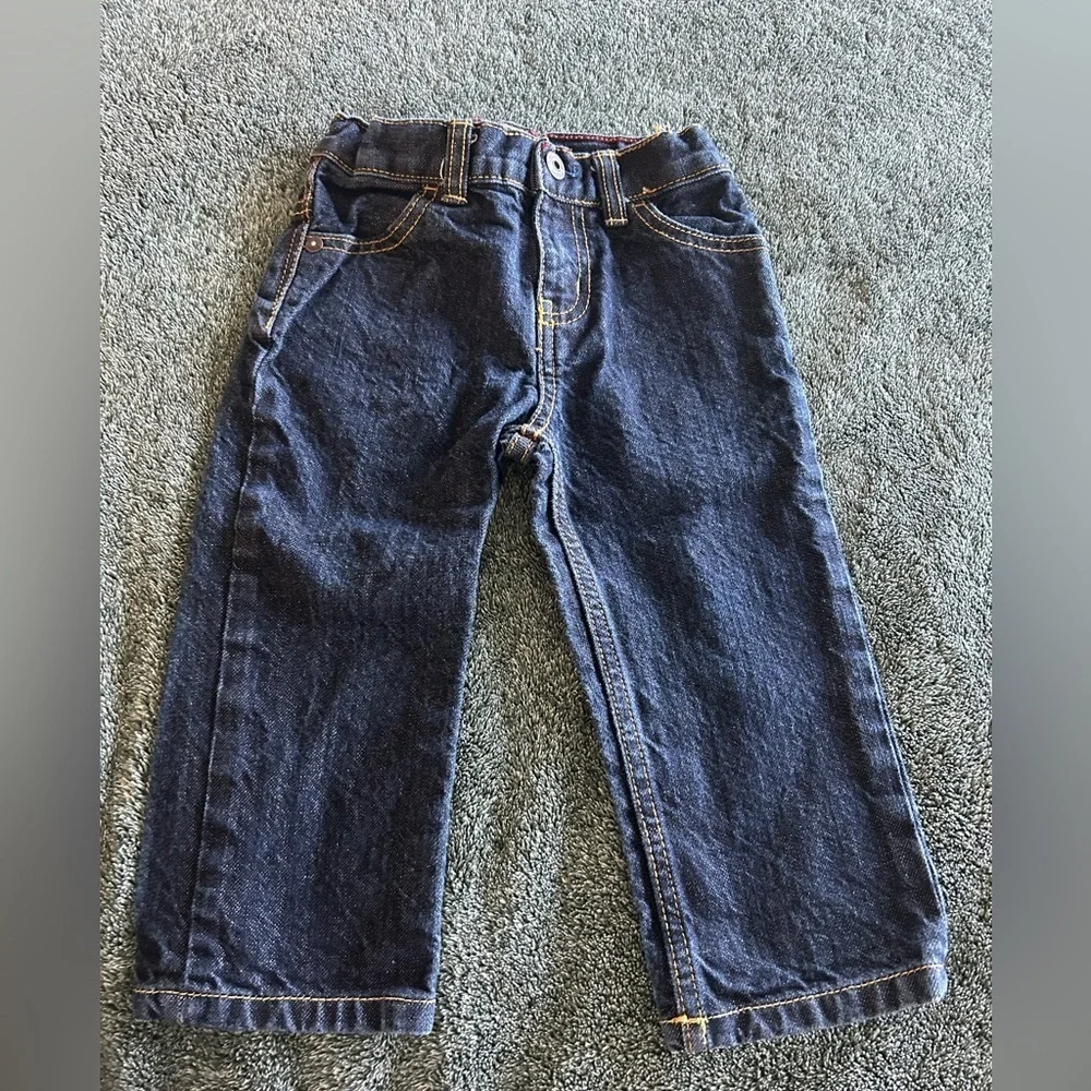 NWOT Toddler Dark Wash Relaxed-Fit Classic Jeans
